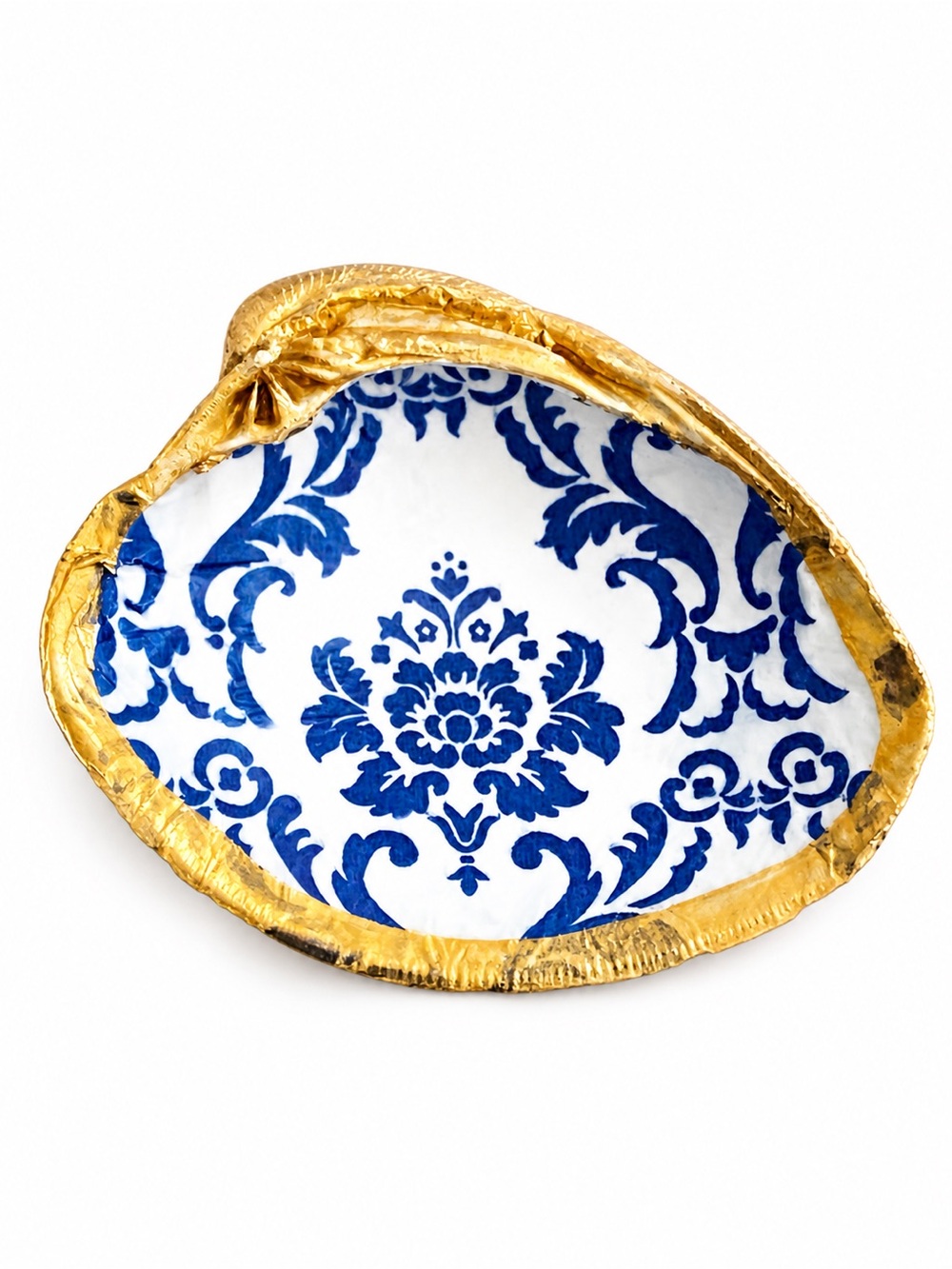Handmade Gold-Edged Trinket Dish